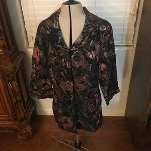 Berek Vintage Italian Button Front Jacket Small